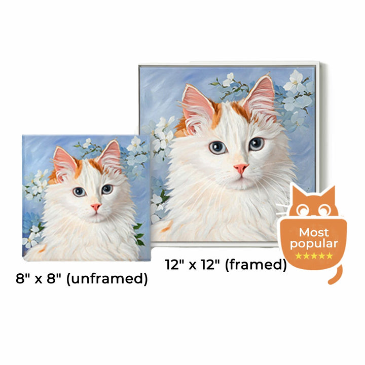 Custom Oil Painting Creative Pet Portrait - PetPalsDIY