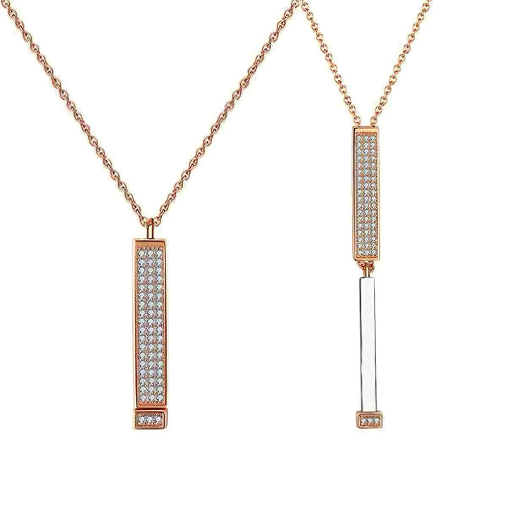 Personalized Hidden Message Bar Necklace™ - PetPalsDIY