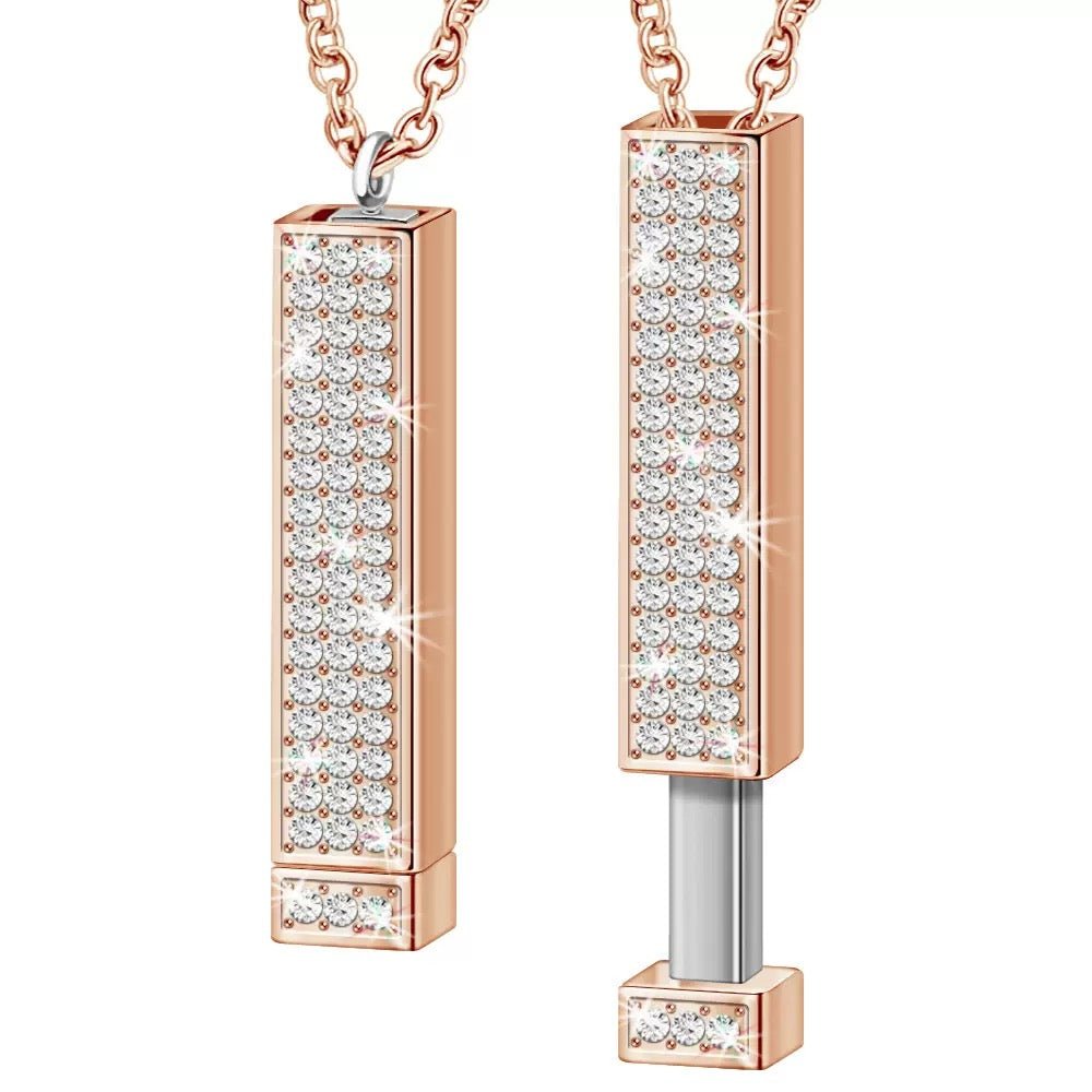Personalized Hidden Message Bar Necklace™ - PetPalsDIY