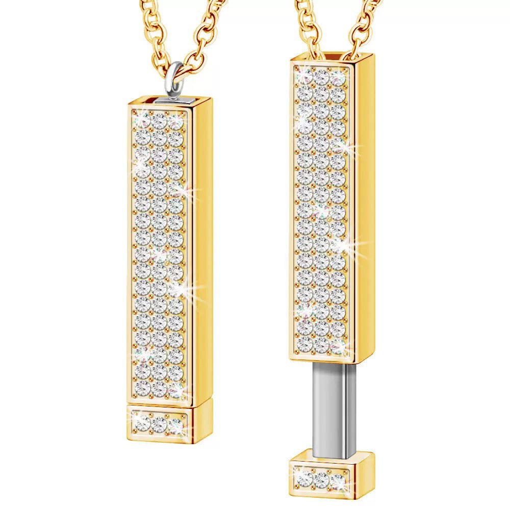 Personalized Hidden Message Bar Necklace™ - PetPalsDIY