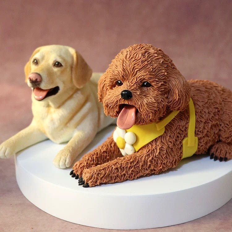 Personalized Life - Like Polymer Clay Full Body Pet Figurine™ - PetPalsDIY