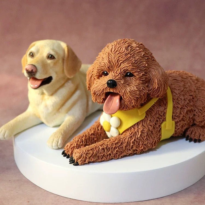 Personalized Life - Like Polymer Clay Full Body Pet Figurine™ - PetPalsDIY