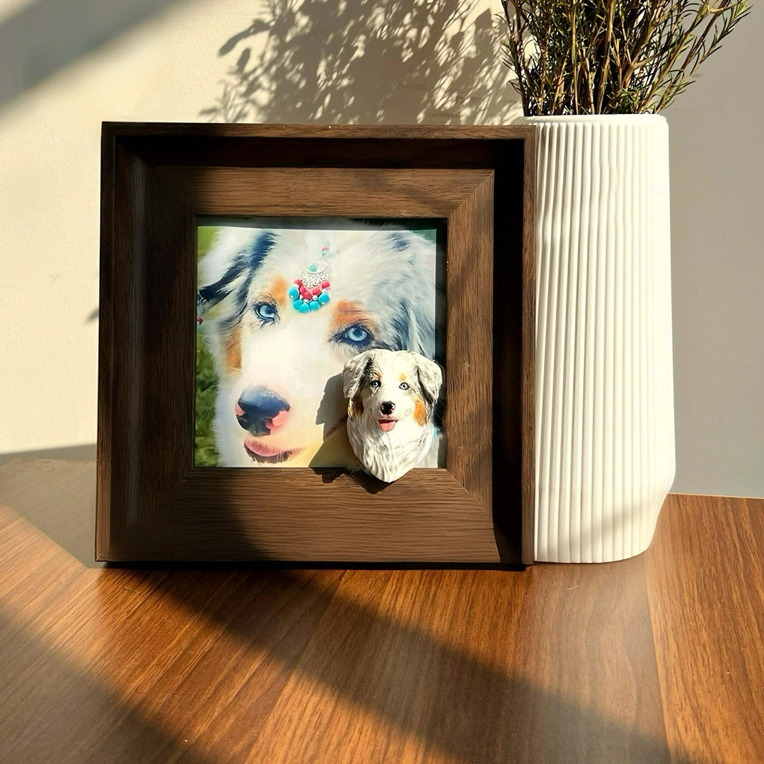 Personalized Magnetic 3D Pet Head Figurine™ - PetPalsDIY