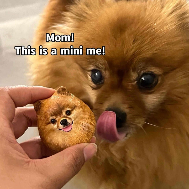 Personalized Magnetic 3D Pet Head Figurine™ - PetPalsDIY
