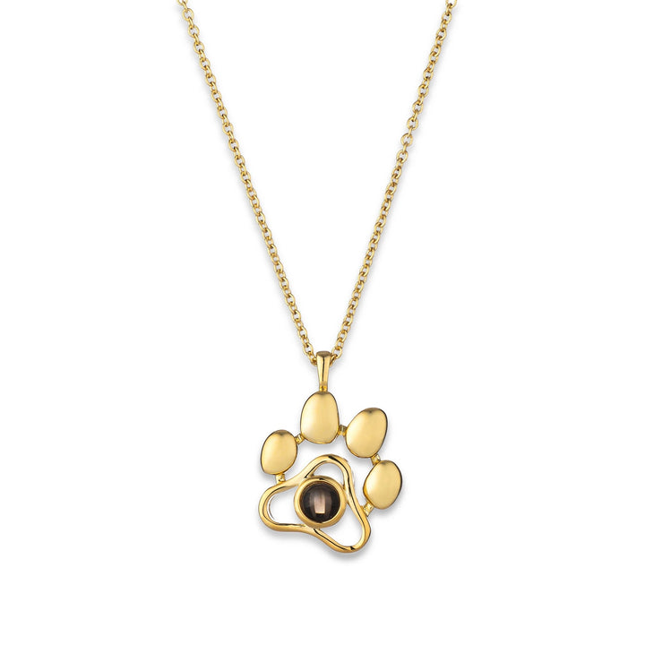 Personalized Paw Projection Photo Necklace™ - PetPalsDIY