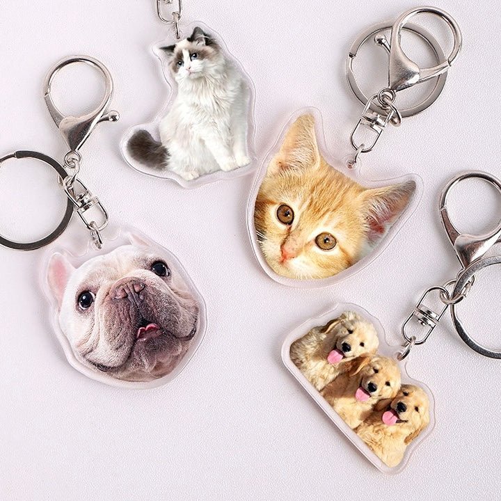 Personalized Pet Acrylic Keychain™ - PetPalsDIY