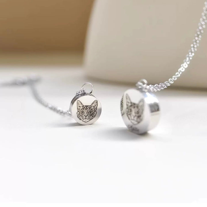 Personalized Pet Memory Locket Necklace™ - PetPalsDIY
