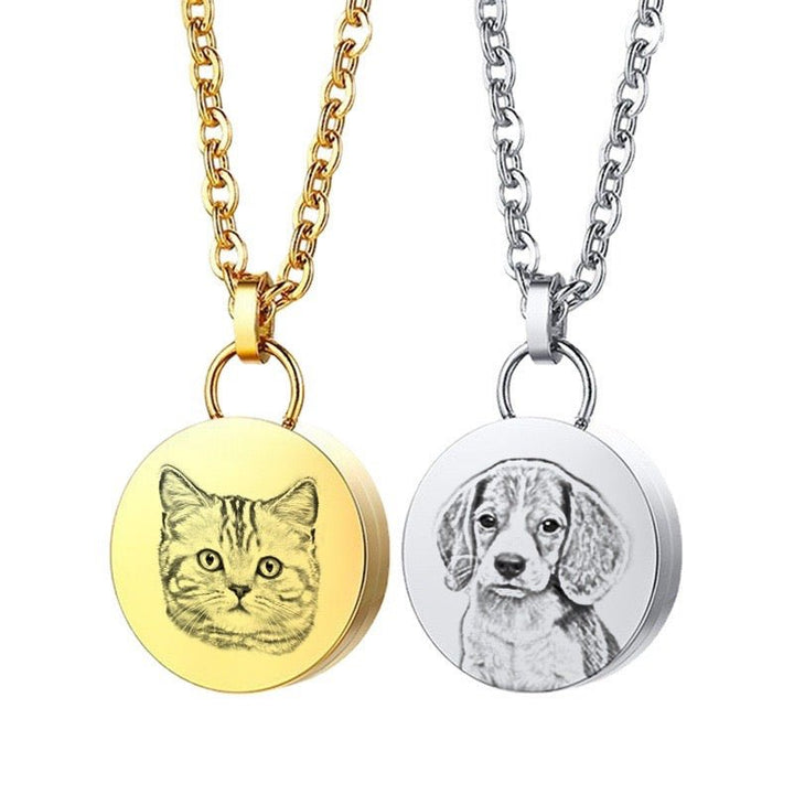 Personalized Pet Memory Locket Necklace™ - PetPalsDIY