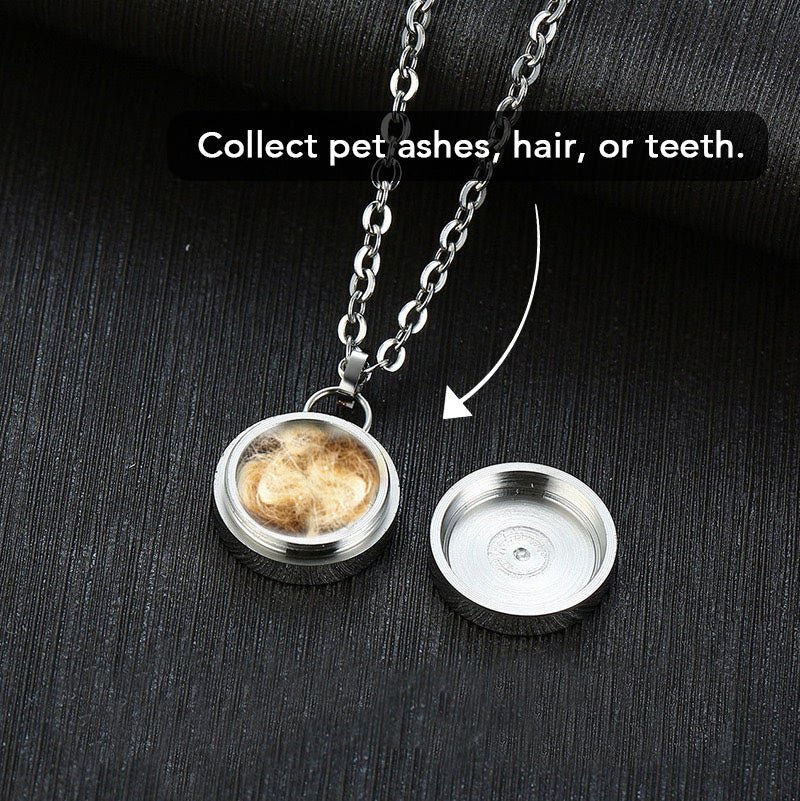 Personalized Pet Memory Locket Necklace™ - PetPalsDIY