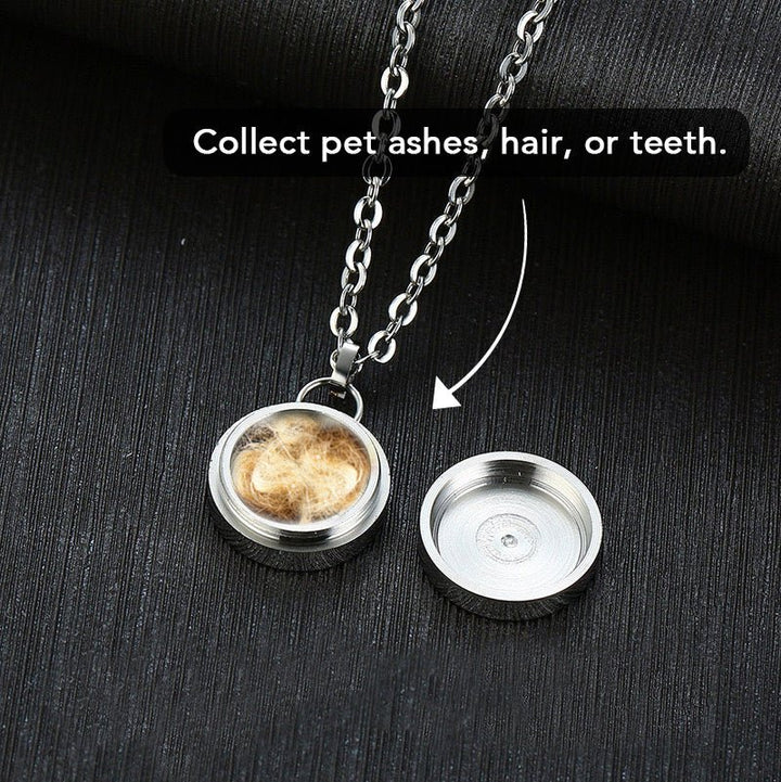 Personalized Pet Memory Locket Necklace™ - PetPalsDIY
