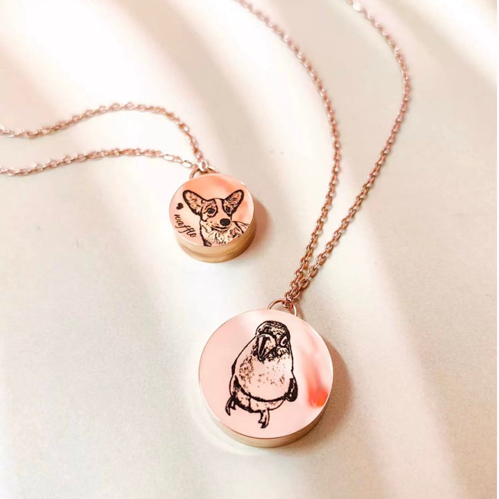 Personalized Pet Memory Locket Necklace™ - PetPalsDIY