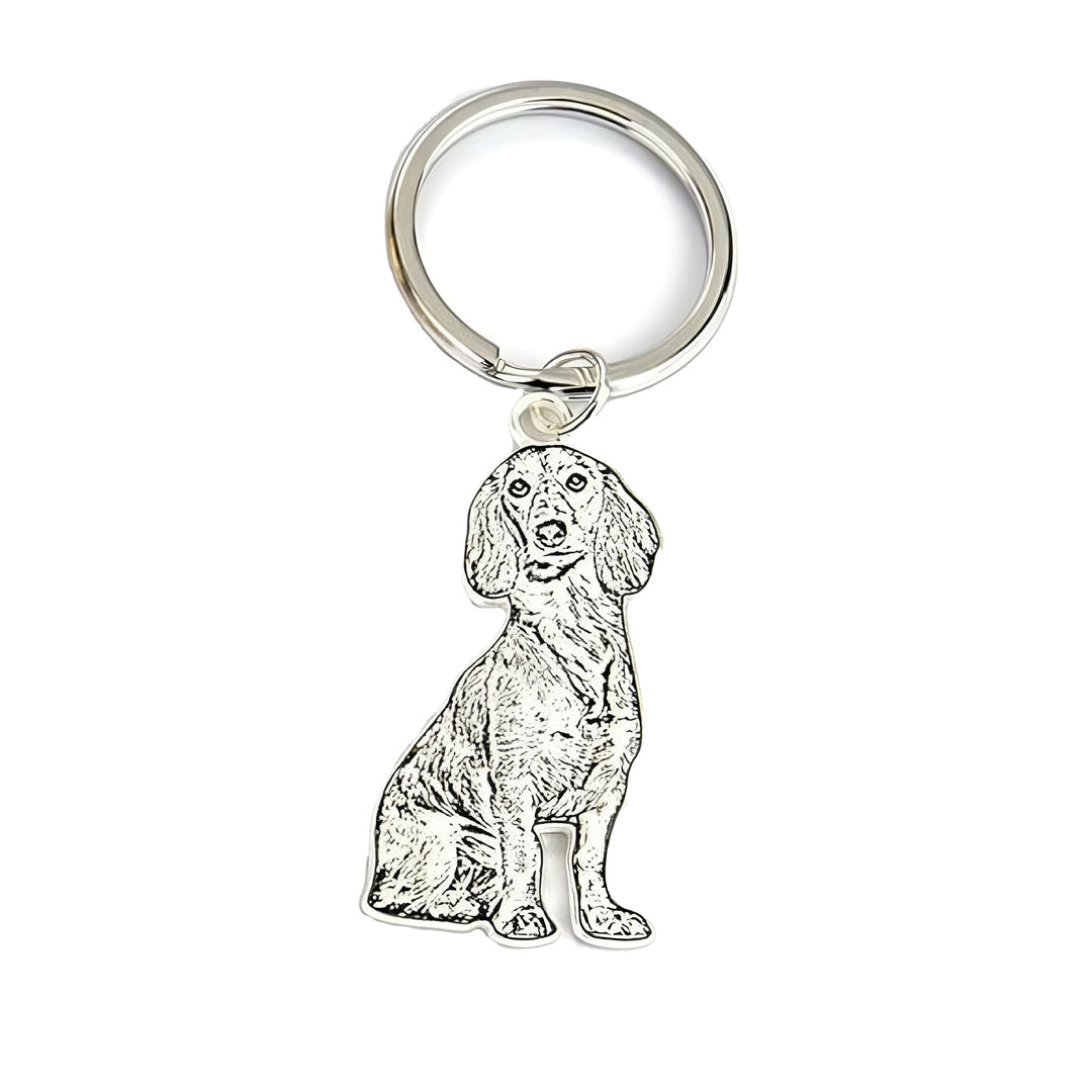 Portachiavi sagomato personalizzato a immagine del proprio animale domestico™