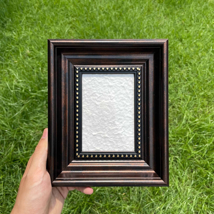 Magnetic Vintage Display Frame for Pet Figurine - PetPalsDIY