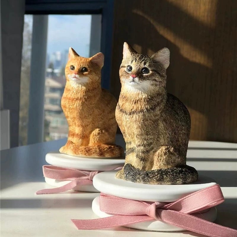 Handmade Personalized Full-Body Pet Figurine – Custom Dog/Cat Statue ...