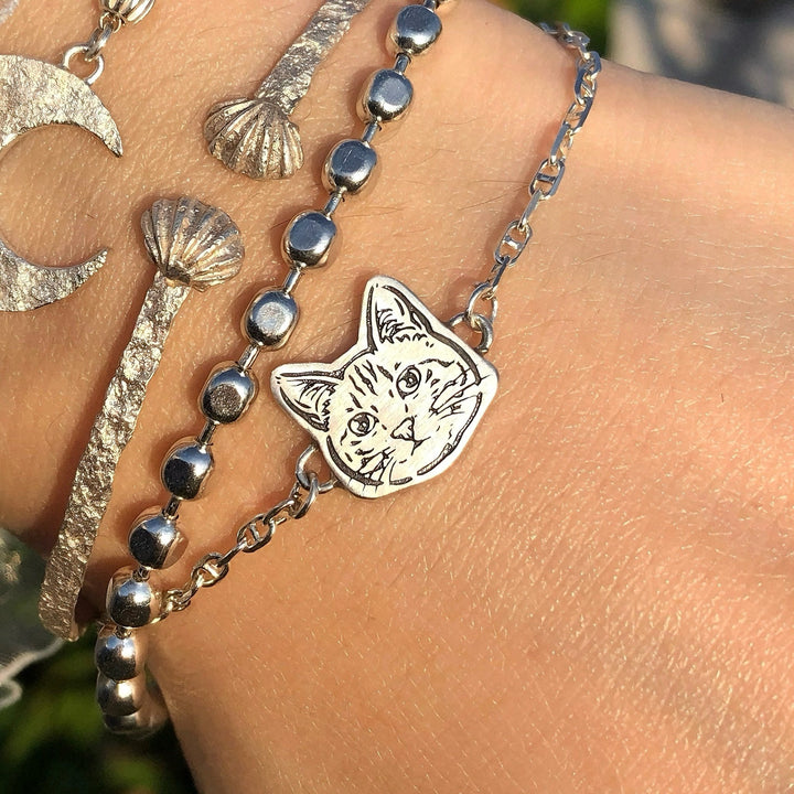 Personalized Life Like Pet Cutout Bracelet™ - PetPalsDIY