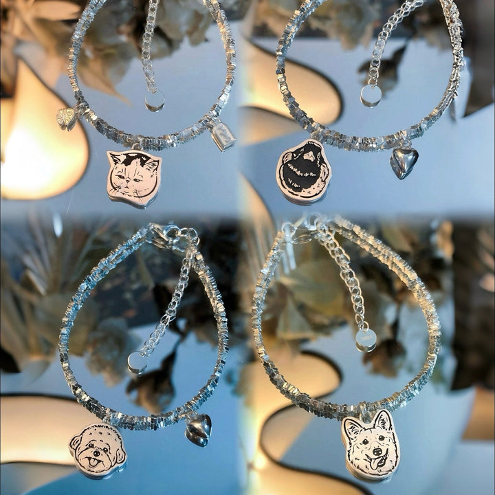 Personalized Life Like Pet Cutout Bracelet™ - PetPalsDIY