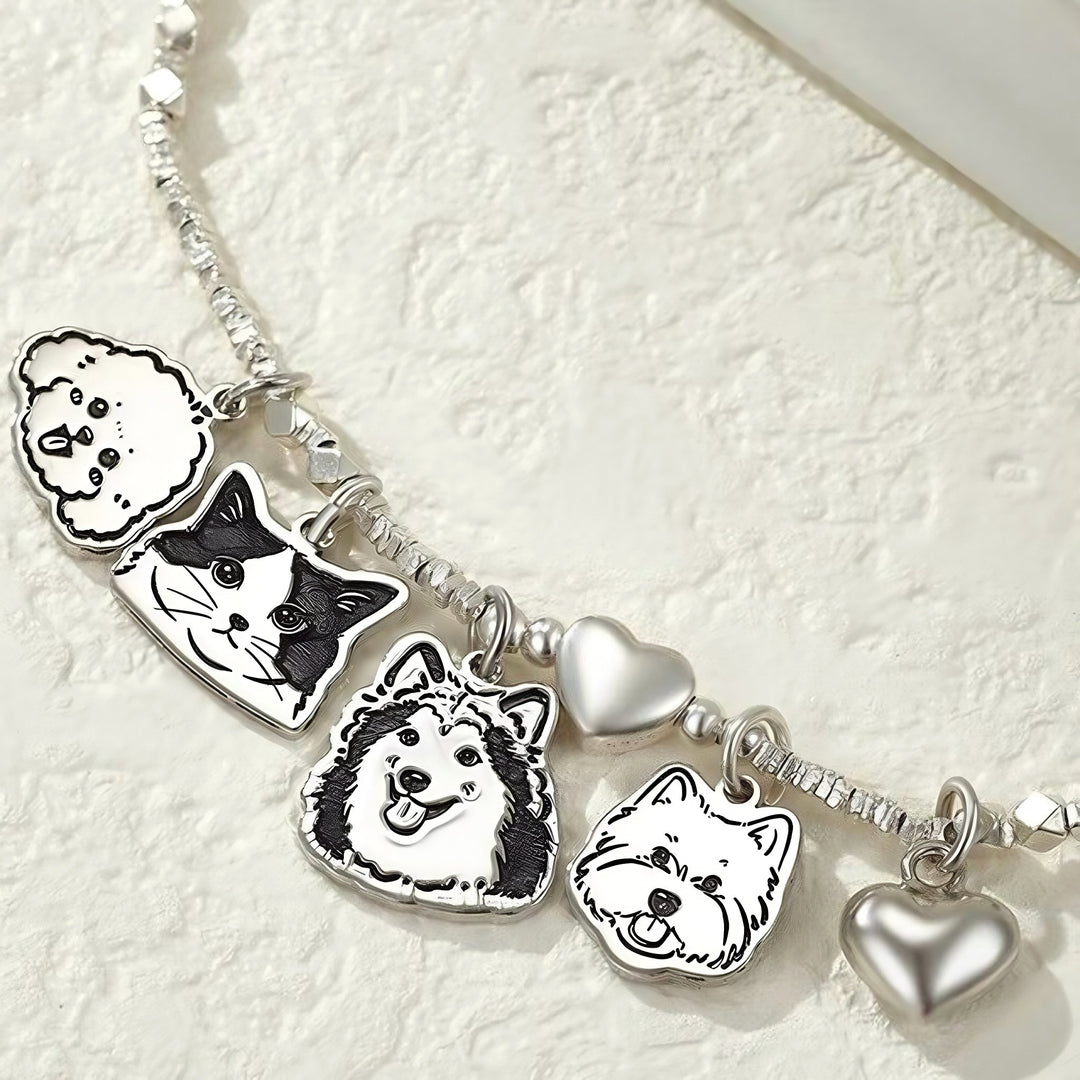 Personalized Life Like Pet Cutout Bracelet™ - PetPalsDIY