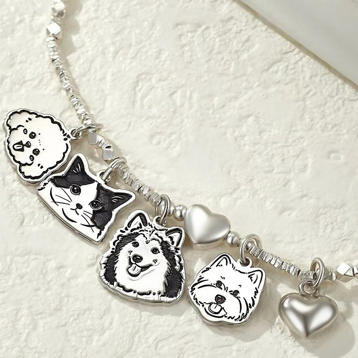 Personalized Life Like Pet Cutout Bracelet™ - PetPalsDIY