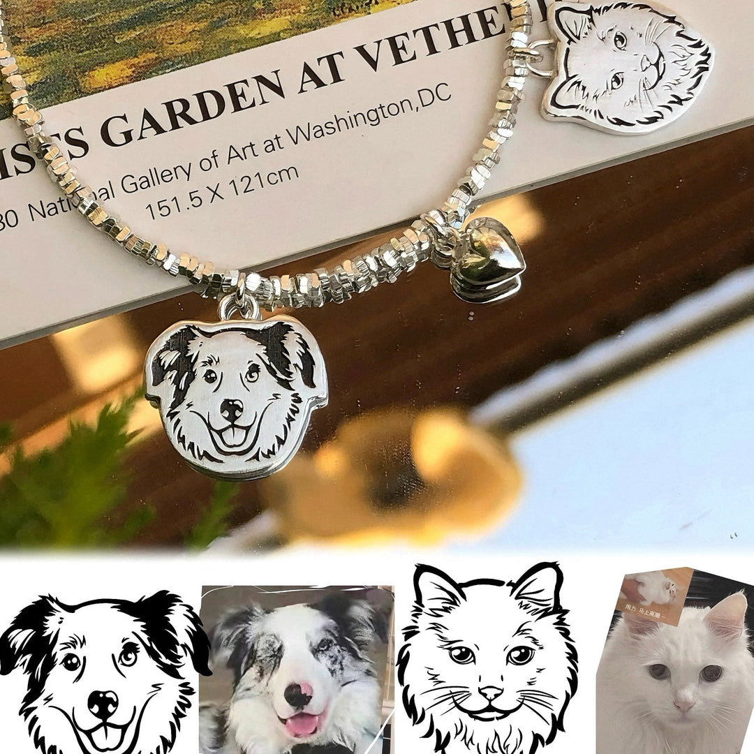 Personalized Life Like Pet Cutout Bracelet™ - PetPalsDIY
