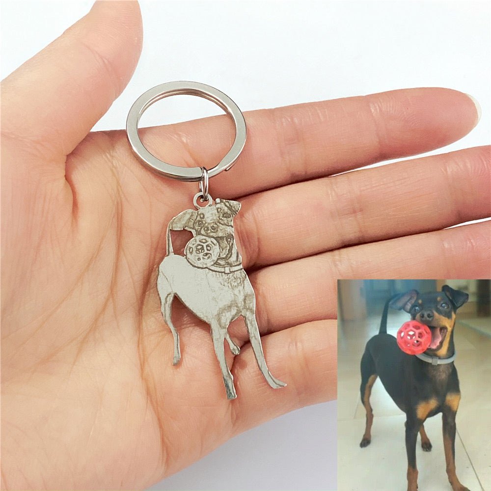 Personalized Life Like Pet Keychain™ - PetPalsDIY