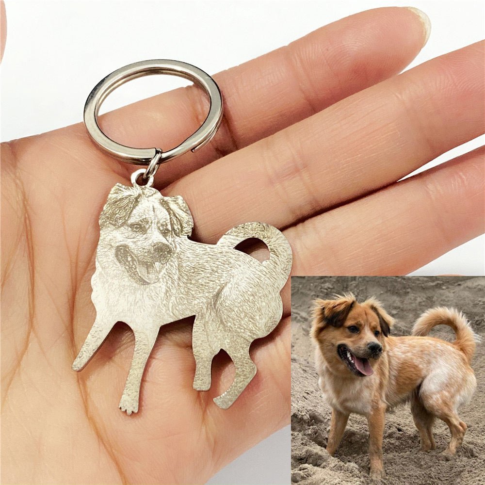 Personalized Life Like Pet Keychain™ - PetPalsDIY