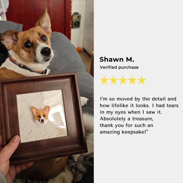 Personalized Magnetic 3D Pet Head Figurine™ - PetPalsDIY