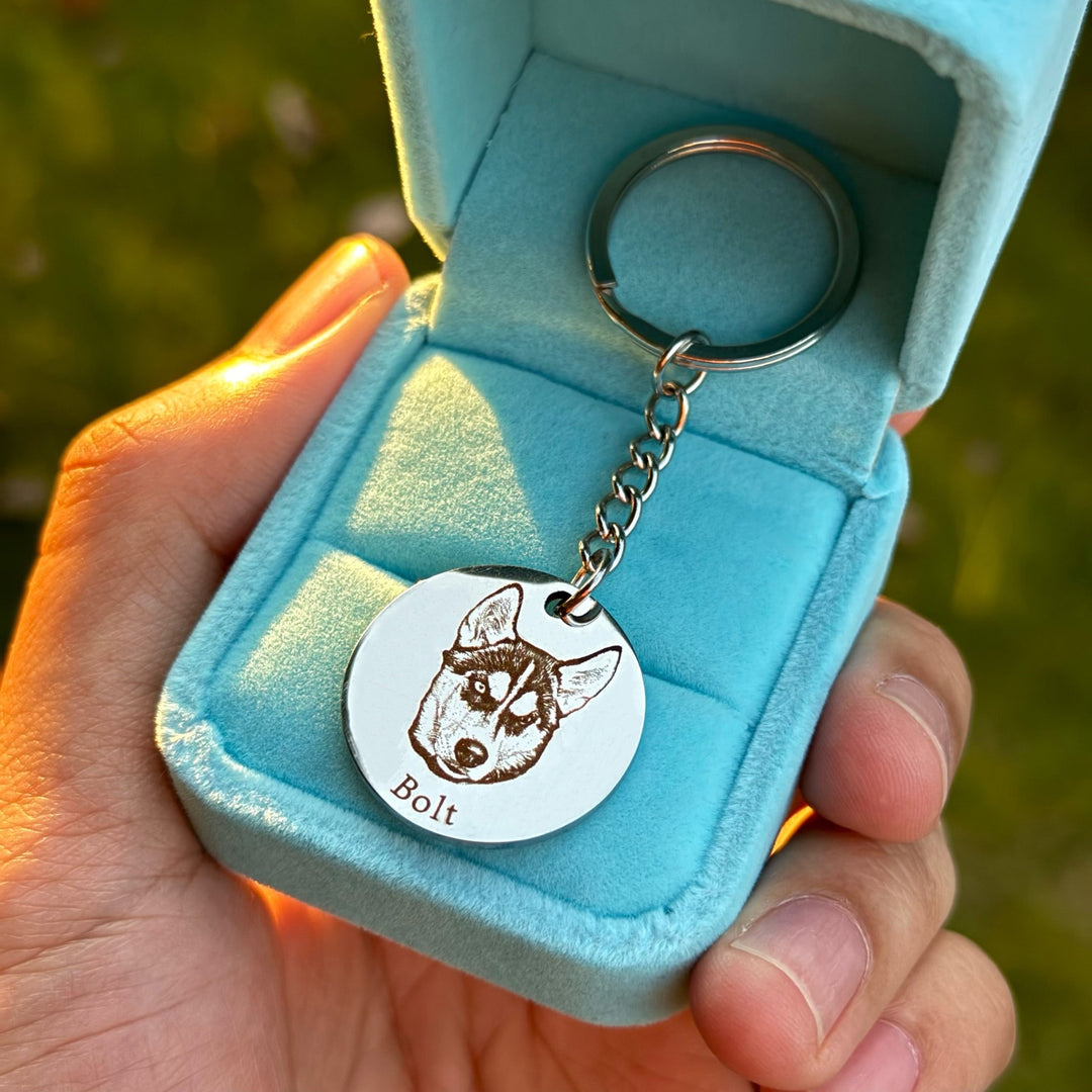 Personalized Pet Face Keychain™ - PetPalsDIY